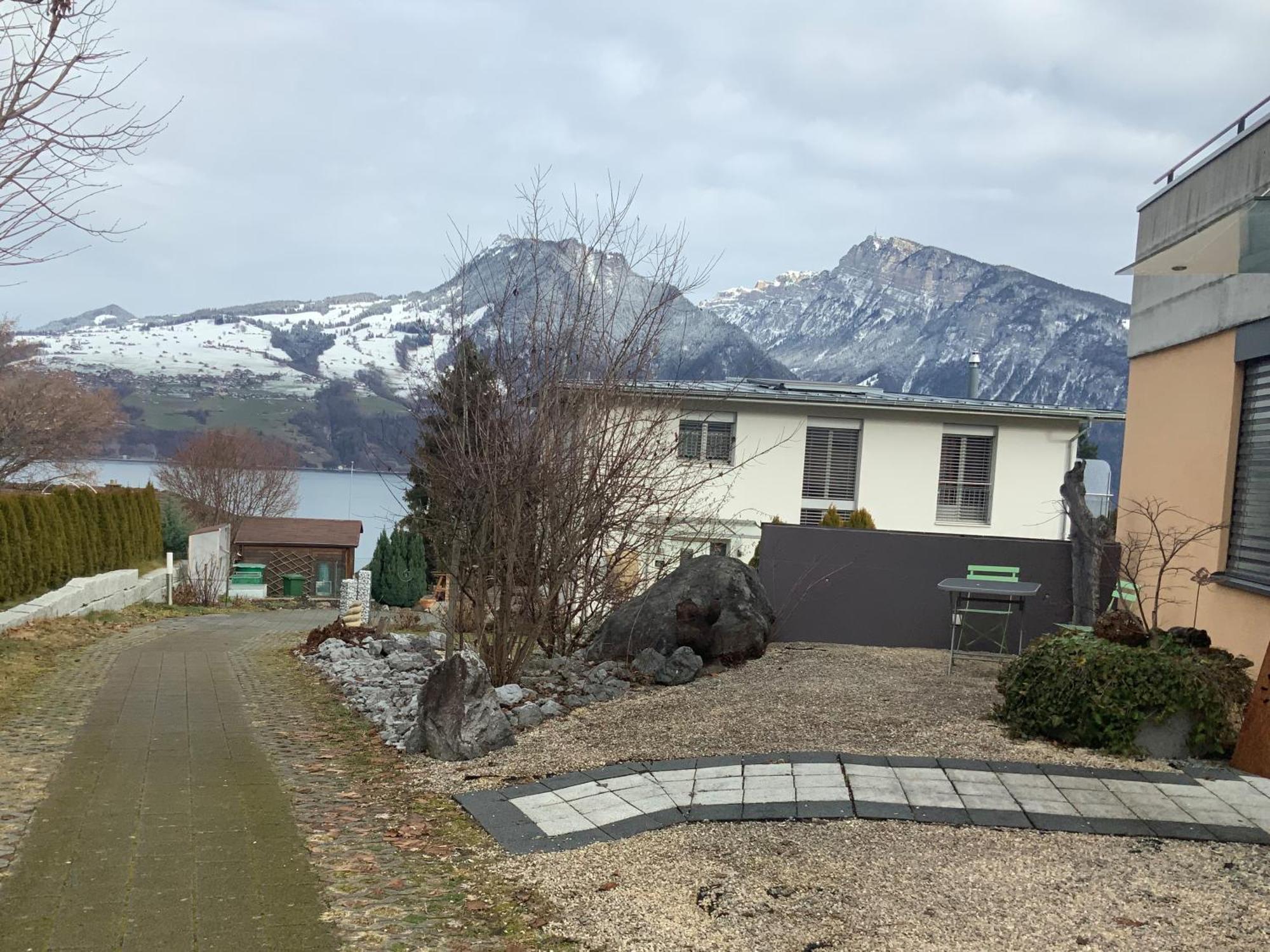 Apartmán Oase Zum Sein Spiez Exteriér fotografie